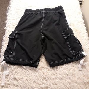 Nike Swim - Nike swimming trunks men small black cargo Nike Swim - Nike swimming trunks men small black cargo